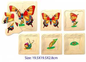 Download Butterfly Layered Puzzle Amy S Ot For Kids And Educational Learning Toys